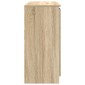 vidaXL Συρταριέρα με Συρτάρια Sonoma Δρυς 100,5x35x76 εκ. Επεξ. Ξύλο