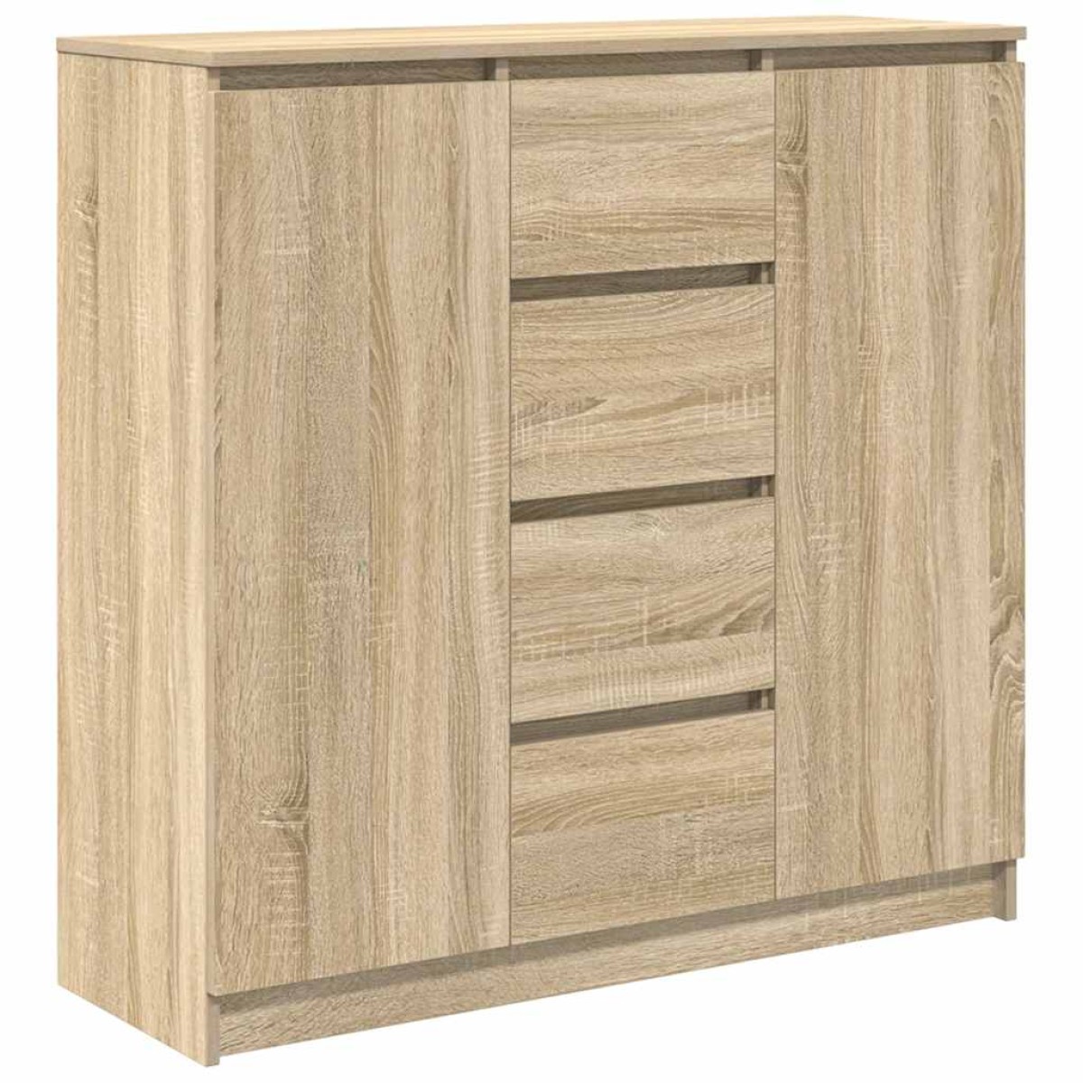 vidaXL Συρταριέρα με Συρτάρια Sonoma Δρυς 100,5x35x98,5 εκ. Επεξ. Ξύλο