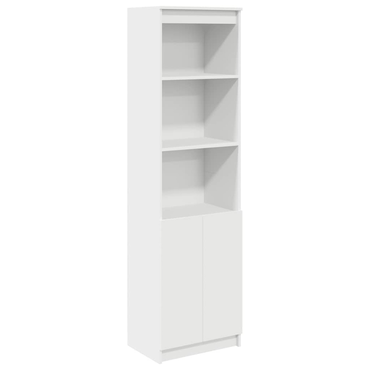 vidaXL Ντουλάπι Λευκό 50x35x180 εκ. από Επεξεργασμένο Ξύλο