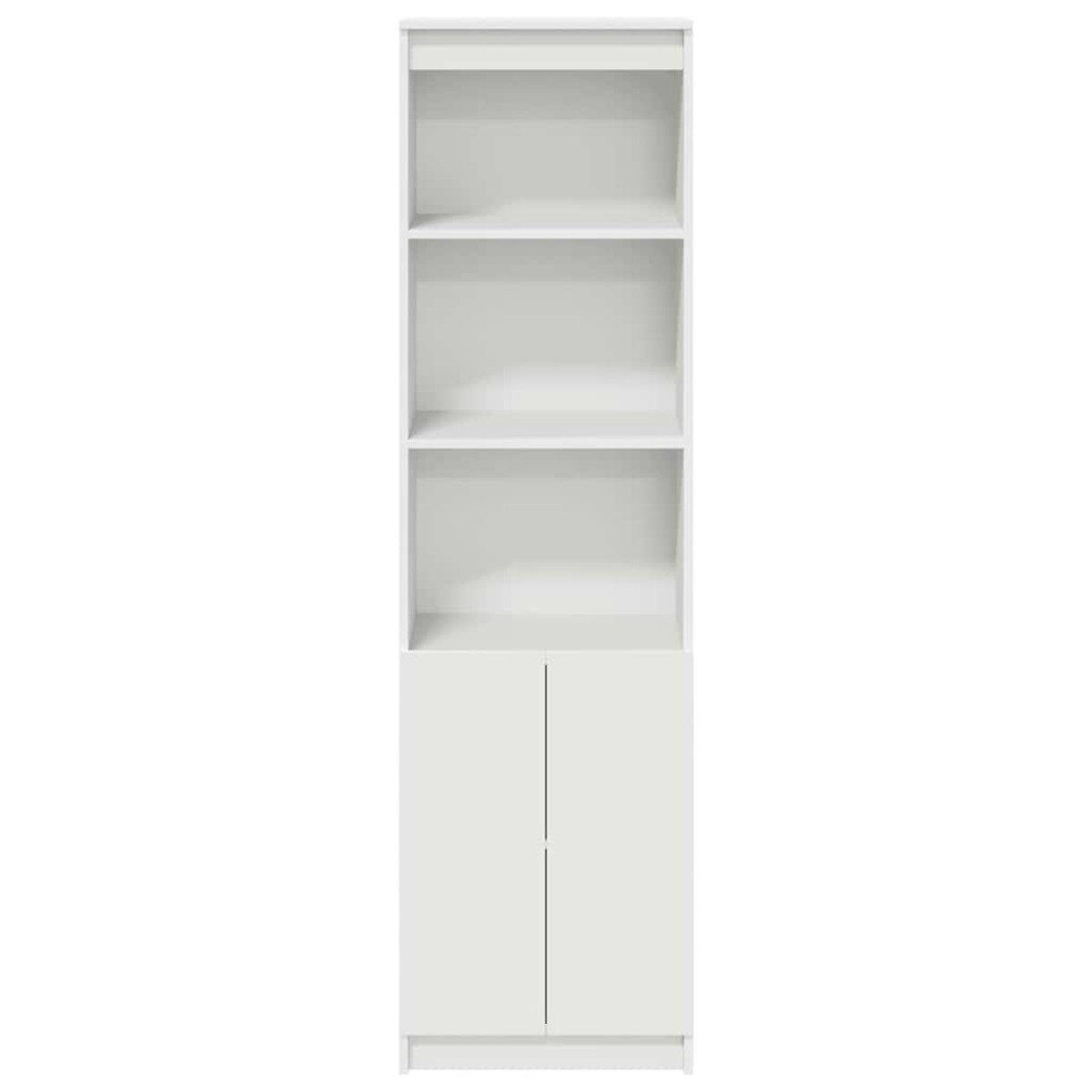 vidaXL Ντουλάπι Λευκό 50x35x180 εκ. από Επεξεργασμένο Ξύλο