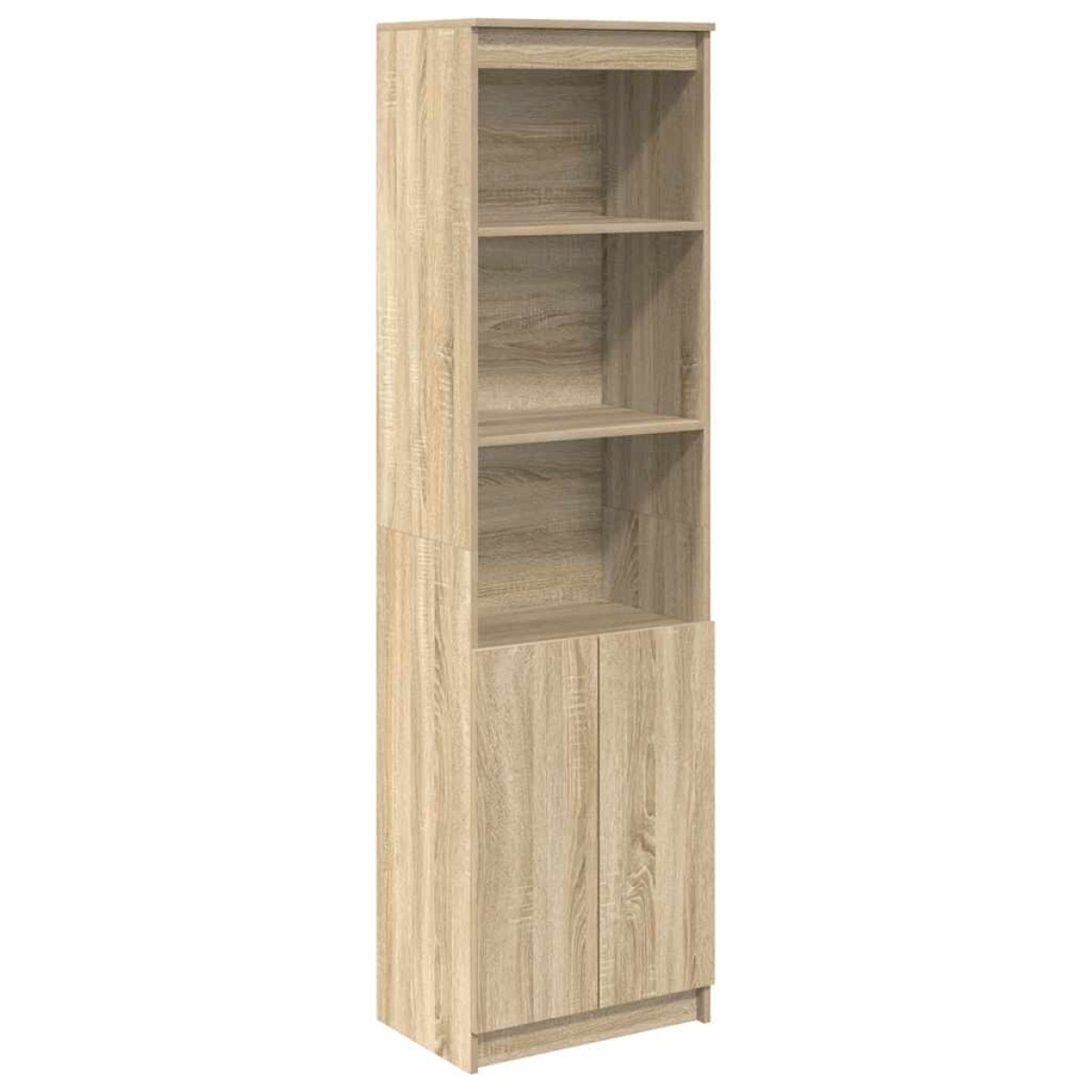 vidaXL Ντουλάπι Sonoma δρυς 50x35x180 εκ. από Επεξεργασμένο Ξύλο