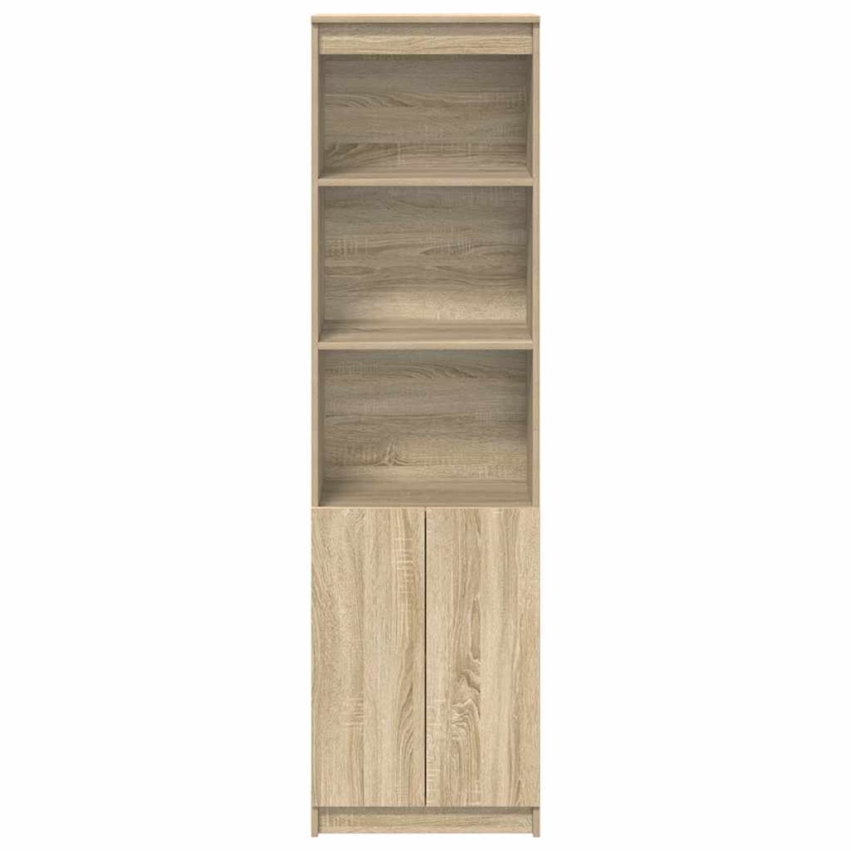 vidaXL Ντουλάπι Sonoma δρυς 50x35x180 εκ. από Επεξεργασμένο Ξύλο