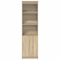 vidaXL Ντουλάπι Sonoma δρυς 50x35x180 εκ. από Επεξεργασμένο Ξύλο