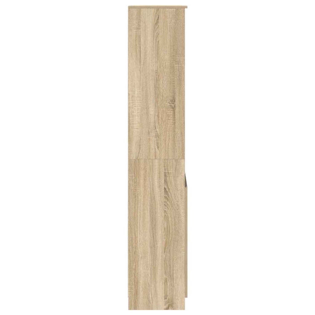 vidaXL Ντουλάπι Sonoma δρυς 50x35x180 εκ. από Επεξεργασμένο Ξύλο