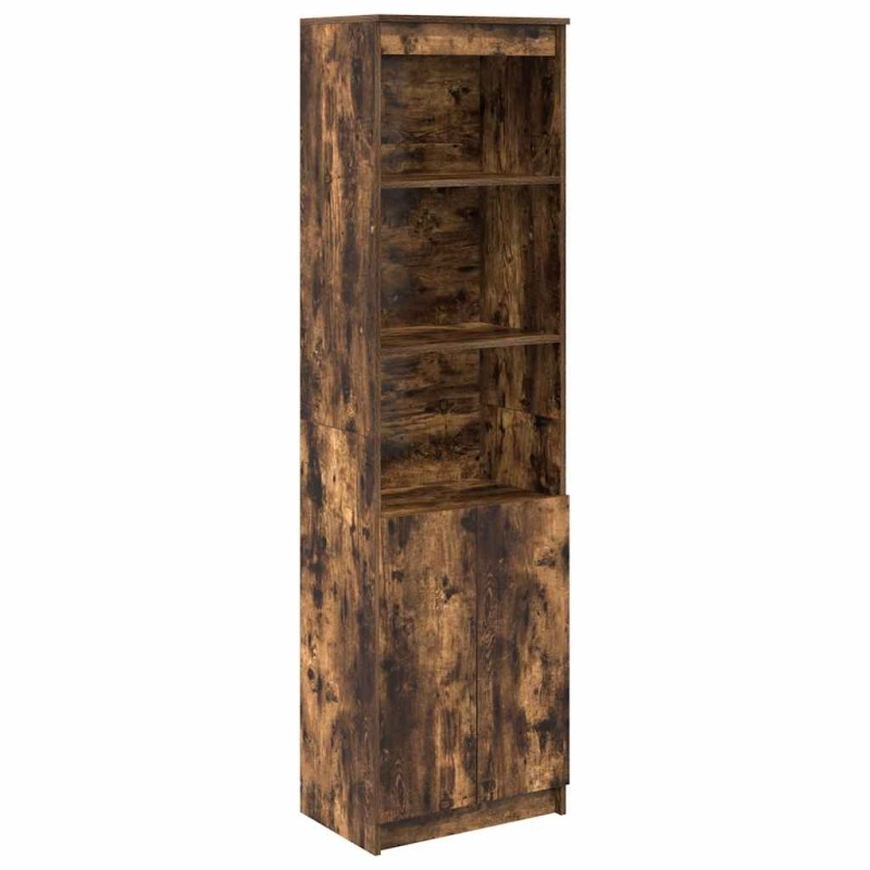 vidaXL Ντουλάπα Καπνιστή δρυς 50x35x180 εκ. από Επεξεργασμένο Ξύλο