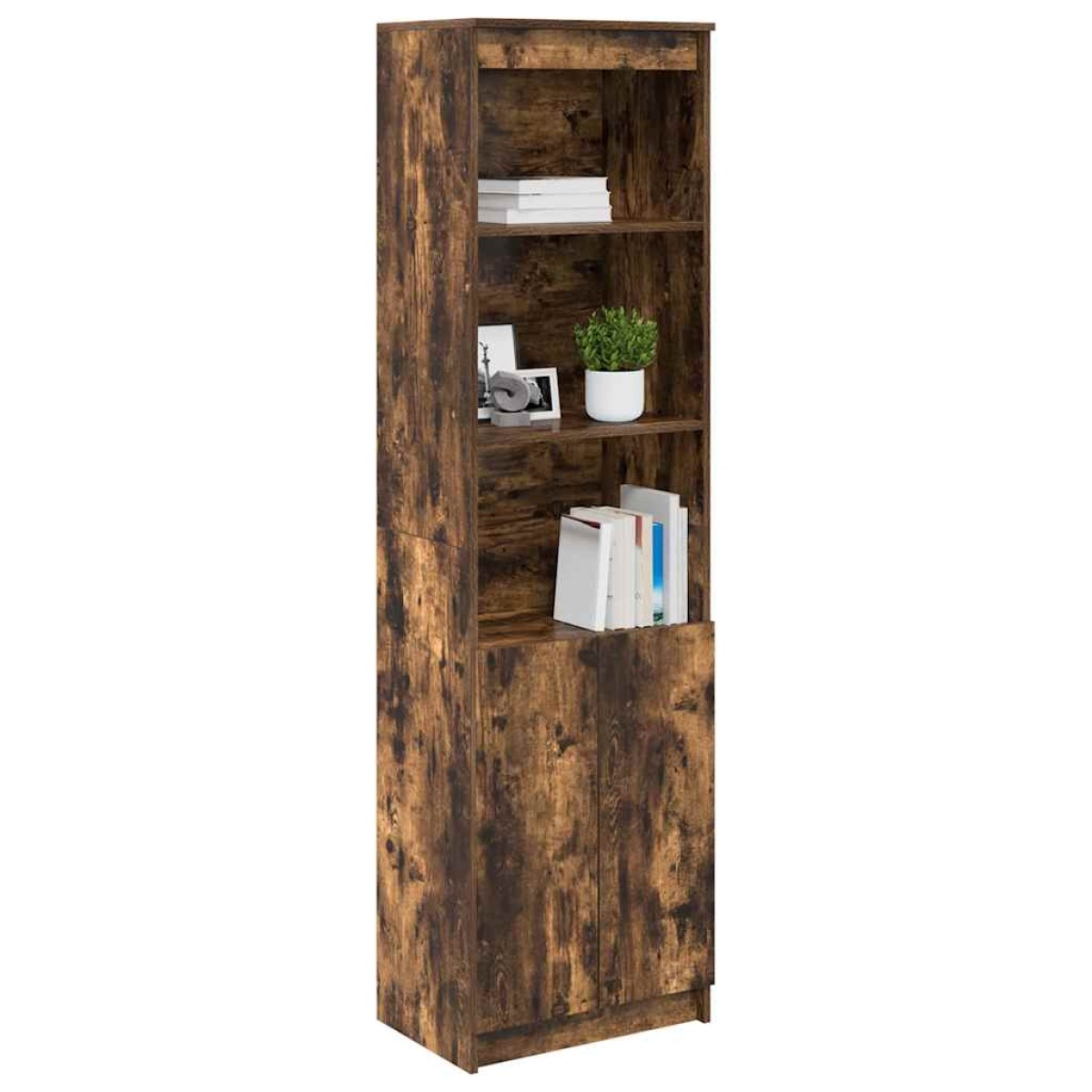vidaXL Ντουλάπα Καπνιστή δρυς 50x35x180 εκ. από Επεξεργασμένο Ξύλο