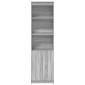 vidaXL Ντουλάπι Γκρι Sonoma 50x35x180 εκ. από Επεξεργασμένο Ξύλο