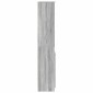 vidaXL Ντουλάπι Γκρι Sonoma 50x35x180 εκ. από Επεξεργασμένο Ξύλο