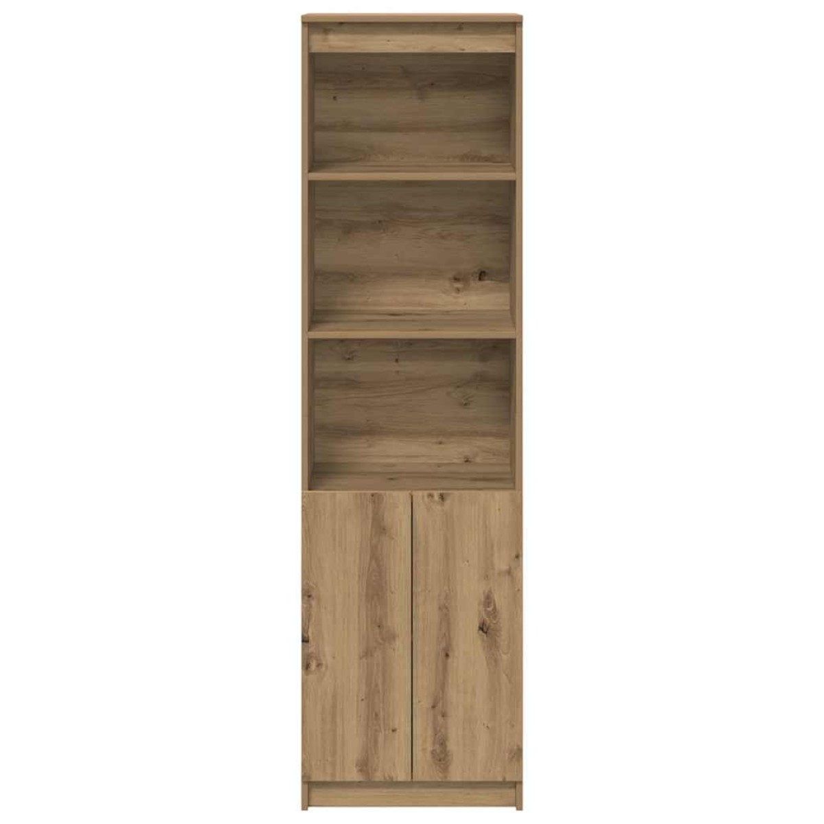 vidaXL Ντουλάπι Τεχνίτης Δρυς 50x35x180 εκ. από Επεξεργασμένο Ξύλο