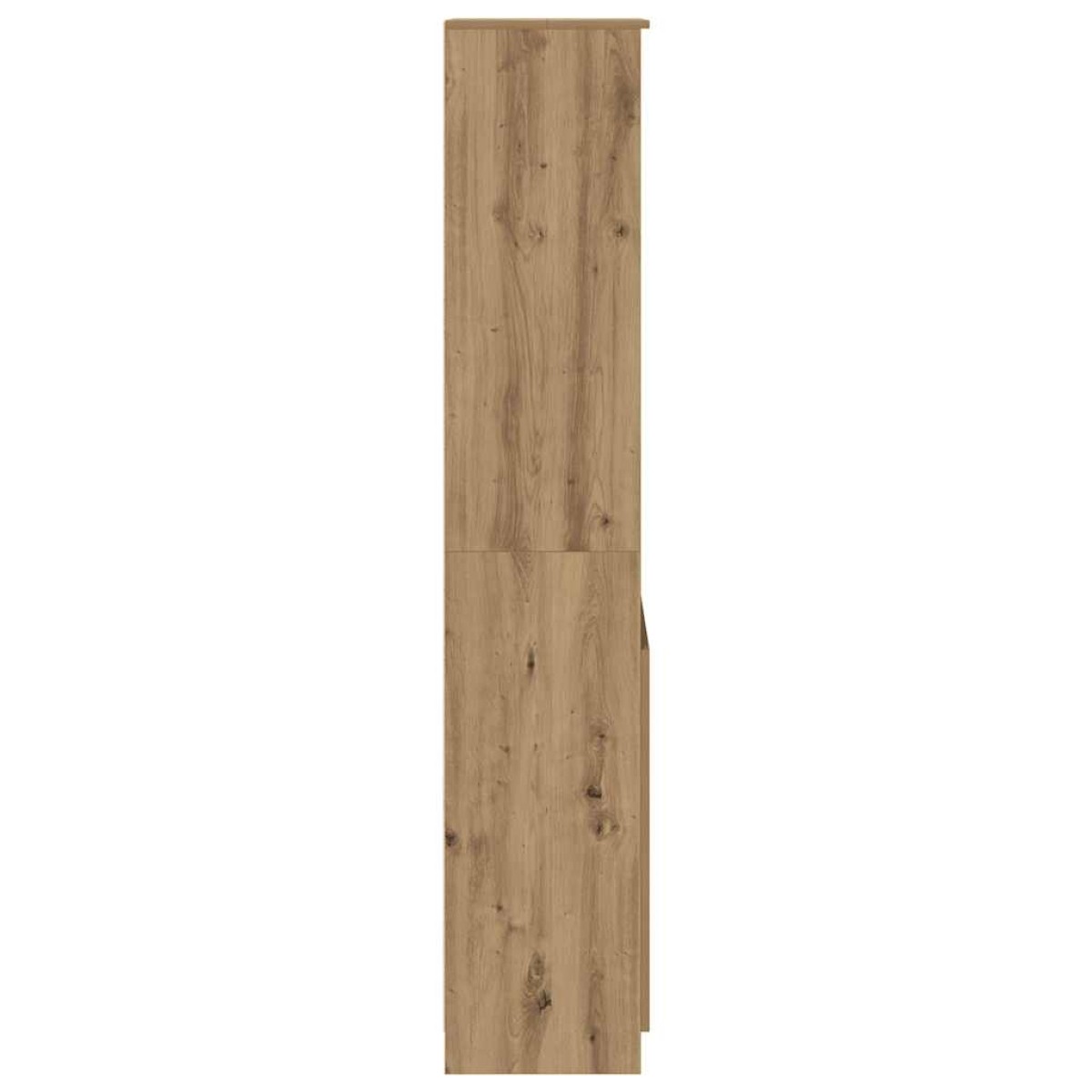vidaXL Ντουλάπι Τεχνίτης Δρυς 50x35x180 εκ. από Επεξεργασμένο Ξύλο