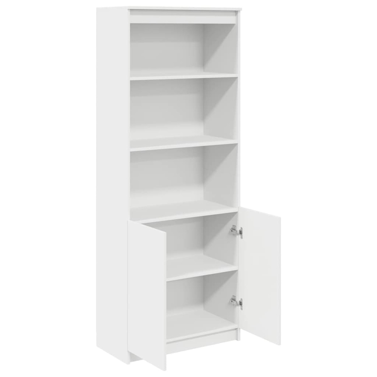 vidaXL Ντουλάπι Λευκό 70x35x180 εκ. από Επεξεργασμένο Ξύλο