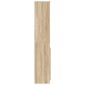 vidaXL Ντουλάπι Sonoma Δρυς 70x35x180 εκ. από Επεξεργασμένο Ξύλο