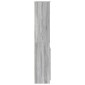 vidaXL Ντουλάπι Γκρι Sonoma 70x35x180 εκ. από Επεξεργασμένο Ξύλο