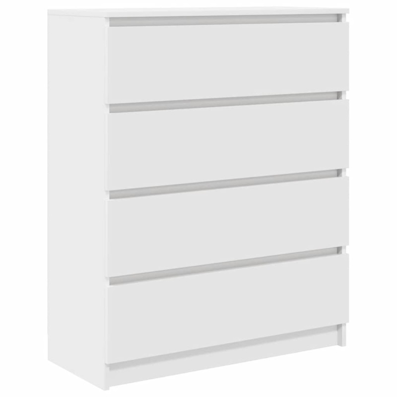 vidaXL Sideboard Λευκό 80x35x99 cm Κατασκευασμένο ξύλο