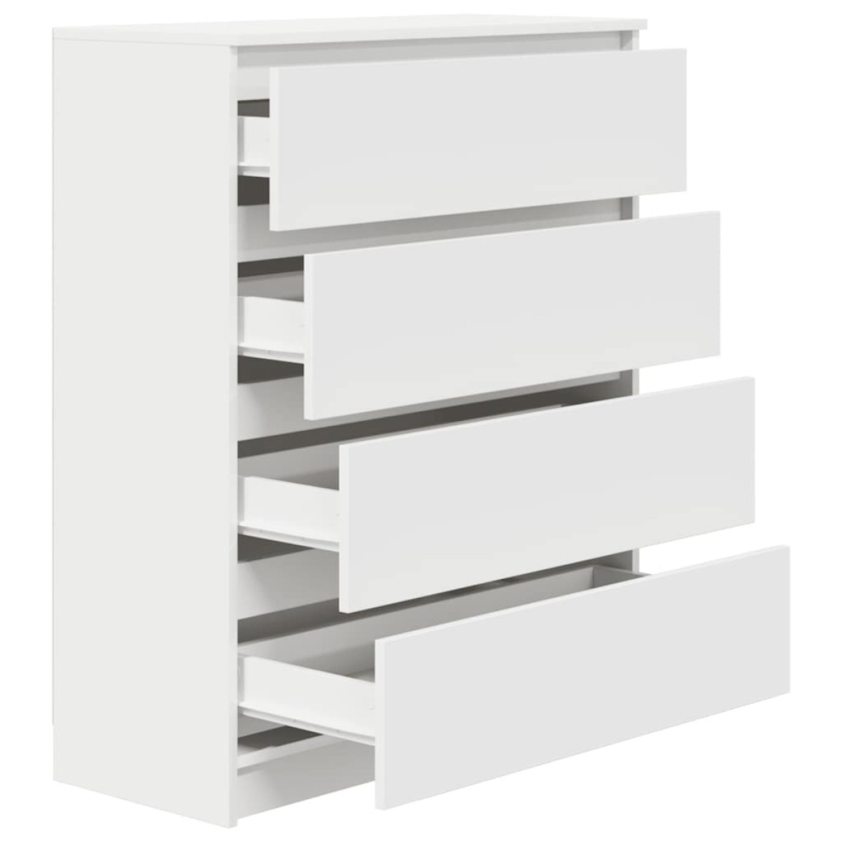 vidaXL Sideboard Λευκό 80x35x99 cm Κατασκευασμένο ξύλο