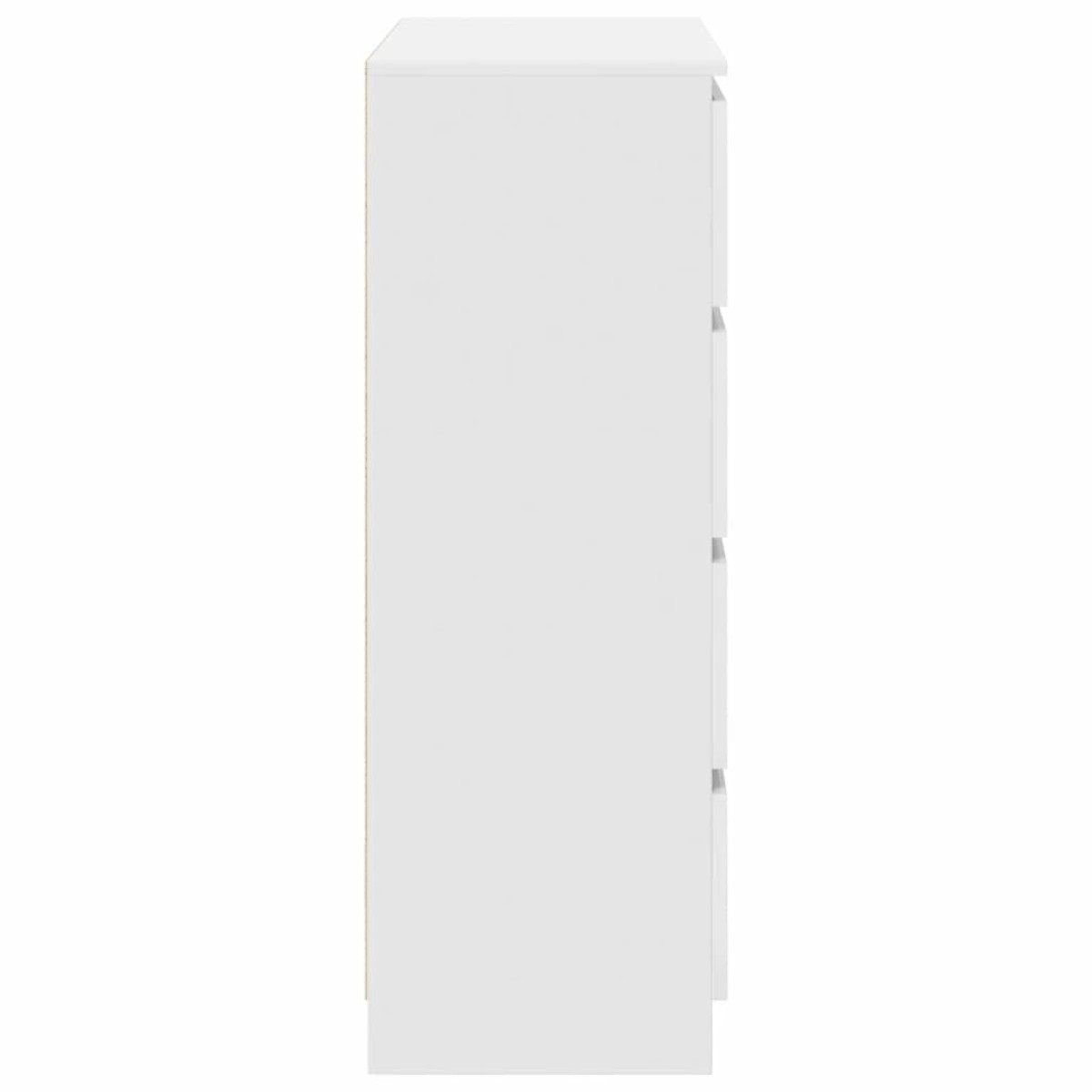 vidaXL Sideboard Λευκό 80x35x99 cm Κατασκευασμένο ξύλο