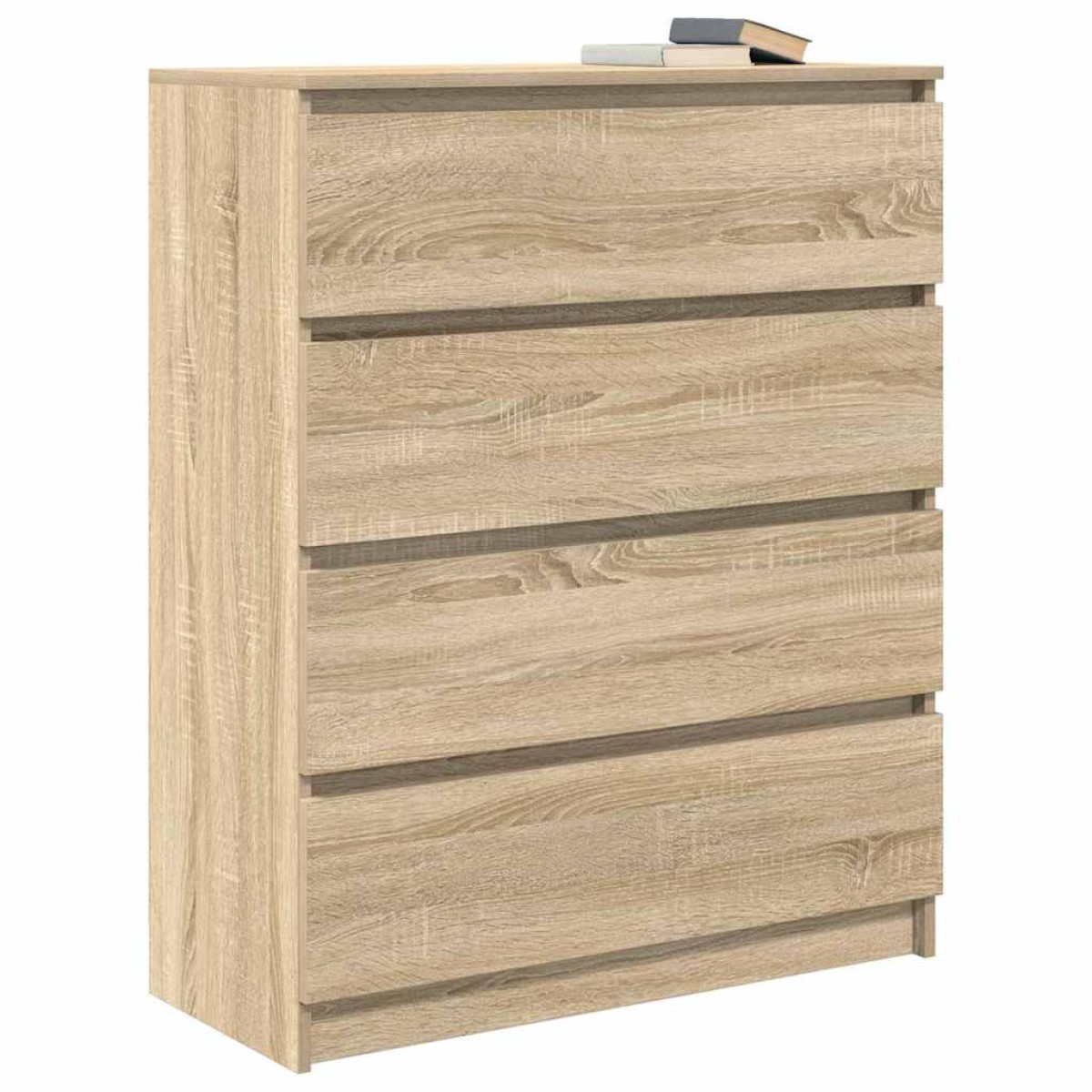 vidaXL Sideboard Sonoma Oak 80x35x99 cm Κατασκευασμένο ξύλο