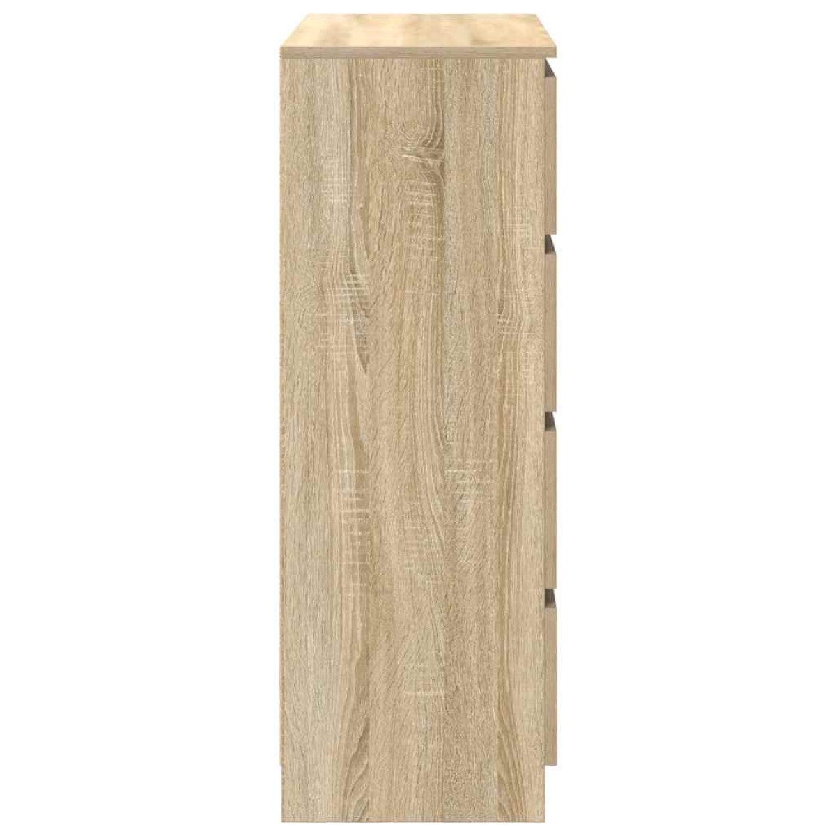 vidaXL Sideboard Sonoma Oak 80x35x99 cm Κατασκευασμένο ξύλο