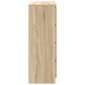 vidaXL Sideboard Sonoma Oak 80x35x99 cm Κατασκευασμένο ξύλο