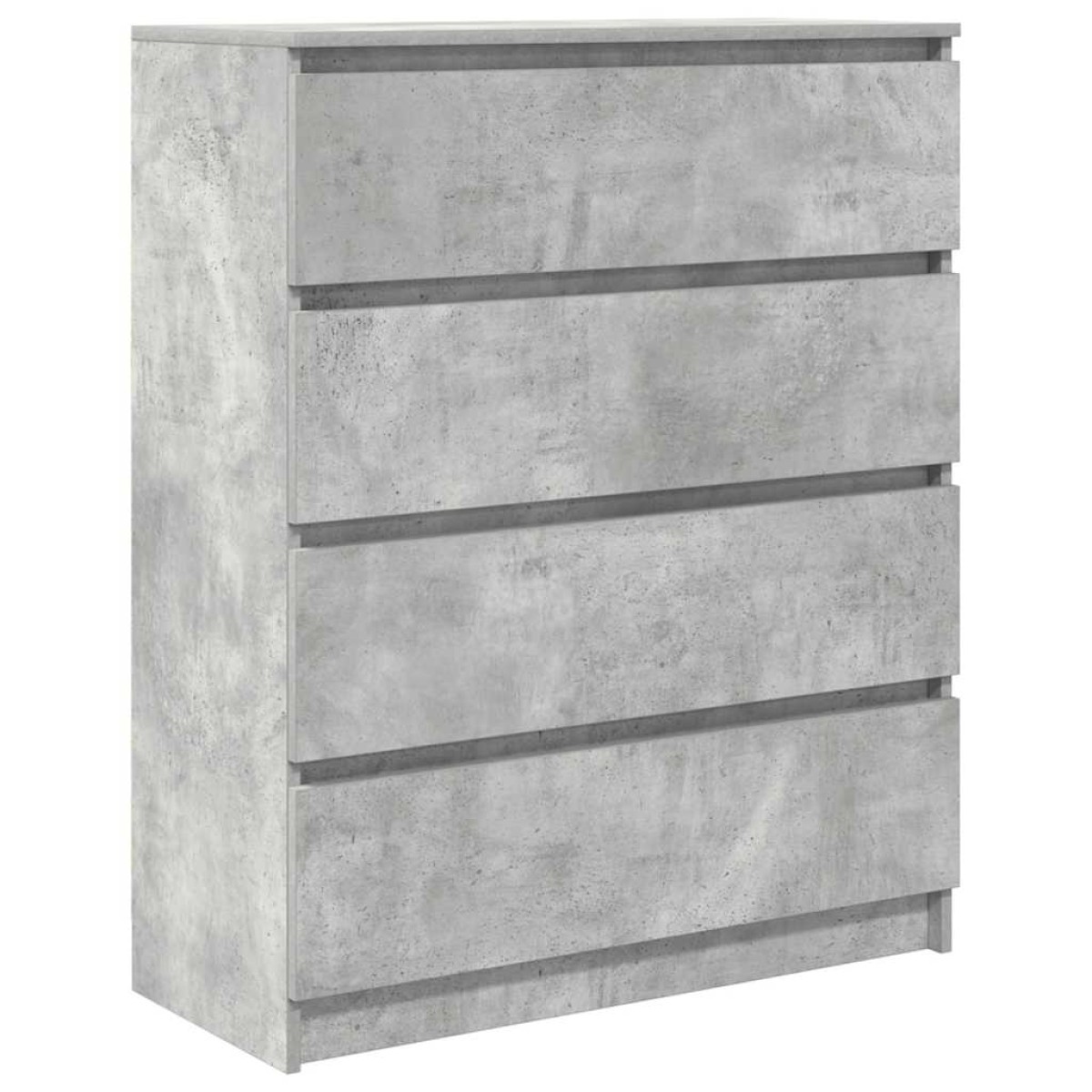 vidaXL Sideboard Μπετόν Γκρι 80x35x99 cm Κατασκευασμένο ξύλο