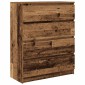 vidaXL Sideboard Παλιό ξύλο 80x35x99 cm Ξύλο μηχανής