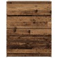 vidaXL Sideboard Παλιό ξύλο 80x35x99 cm Ξύλο μηχανής
