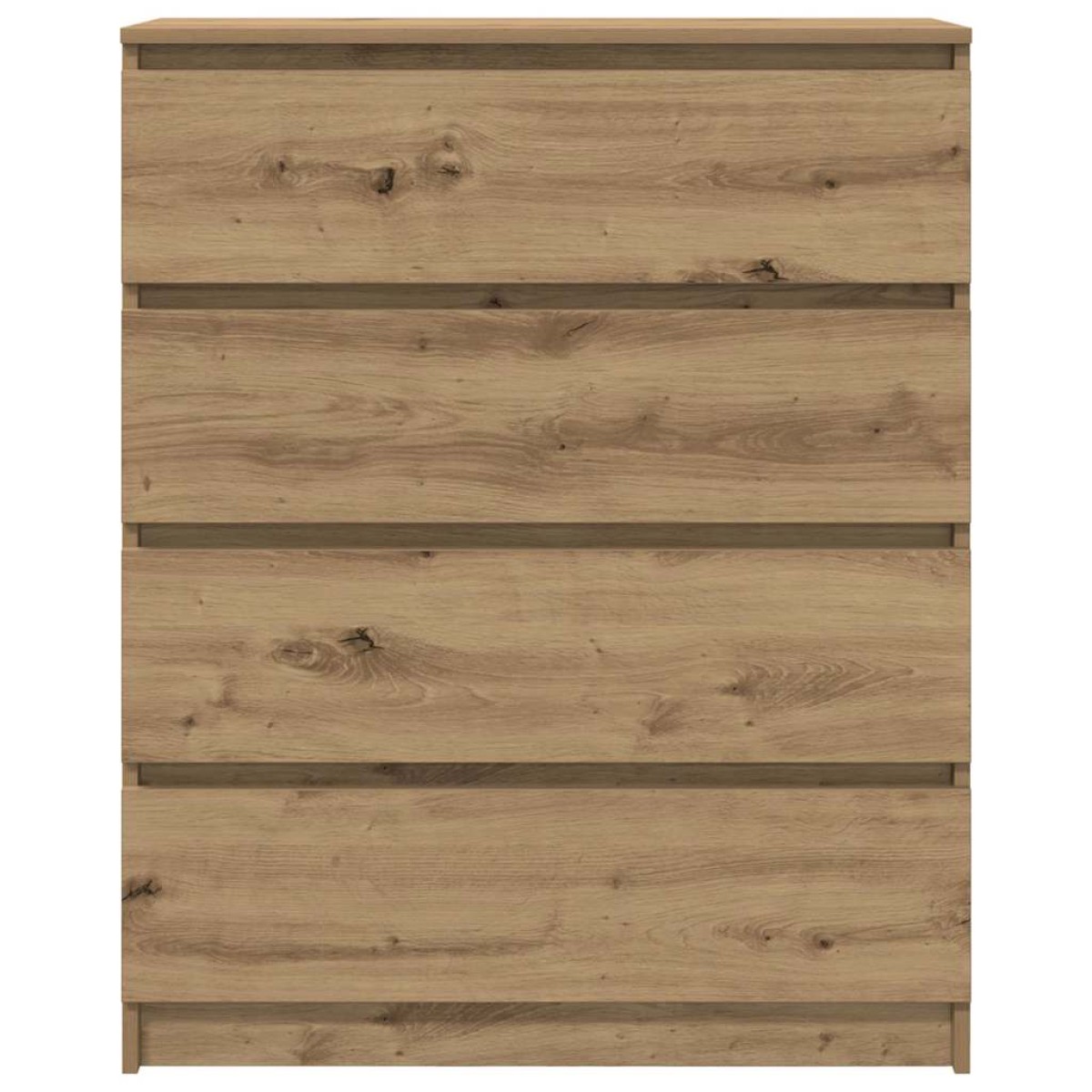 vidaXL Sideboard Artisan Oak 80x35x99 cm Κατασκευασμένο ξύλο
