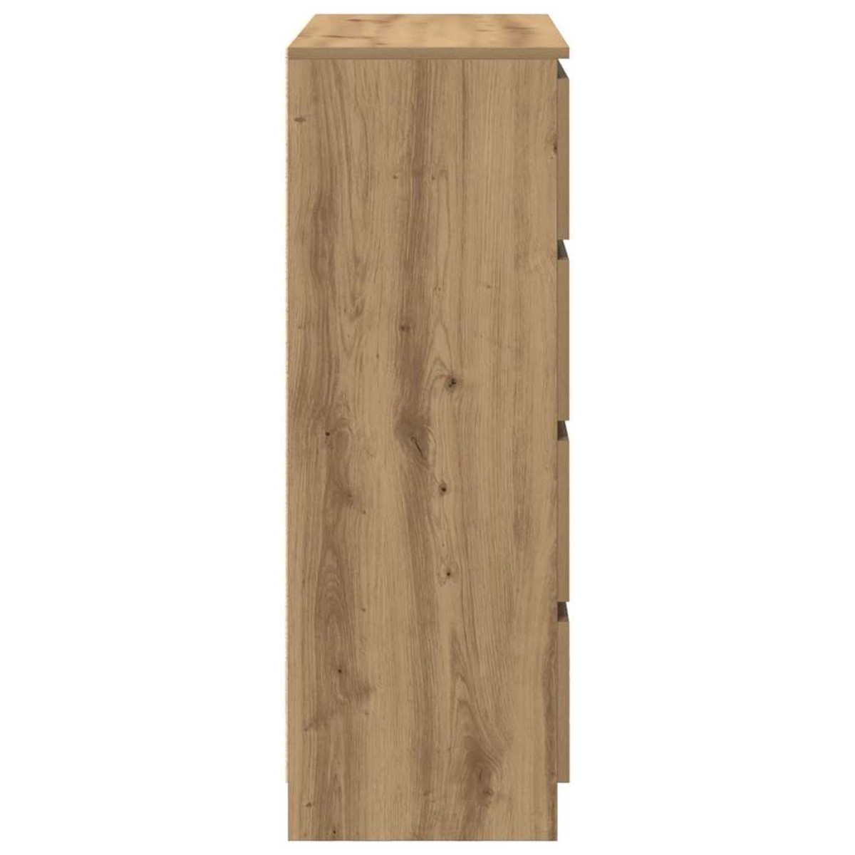 vidaXL Sideboard Artisan Oak 80x35x99 cm Κατασκευασμένο ξύλο