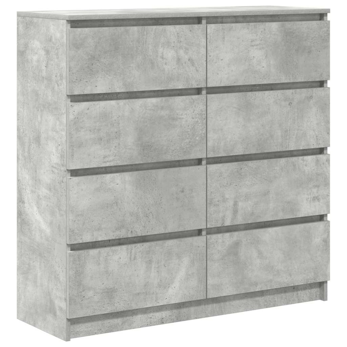 vidaXL Ντουλάπι Γκρι Σκυροδέματος 100x35x99 εκ. Επεξεργασμένο Ξύλο