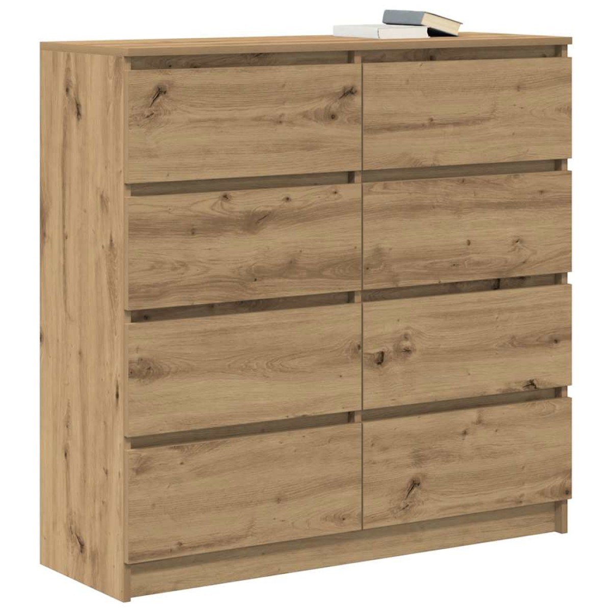 vidaXL Ντουλάπι Δρυς τεχνίτης 100x35x99 εκ. από Επεξεργασμένο Ξύλο