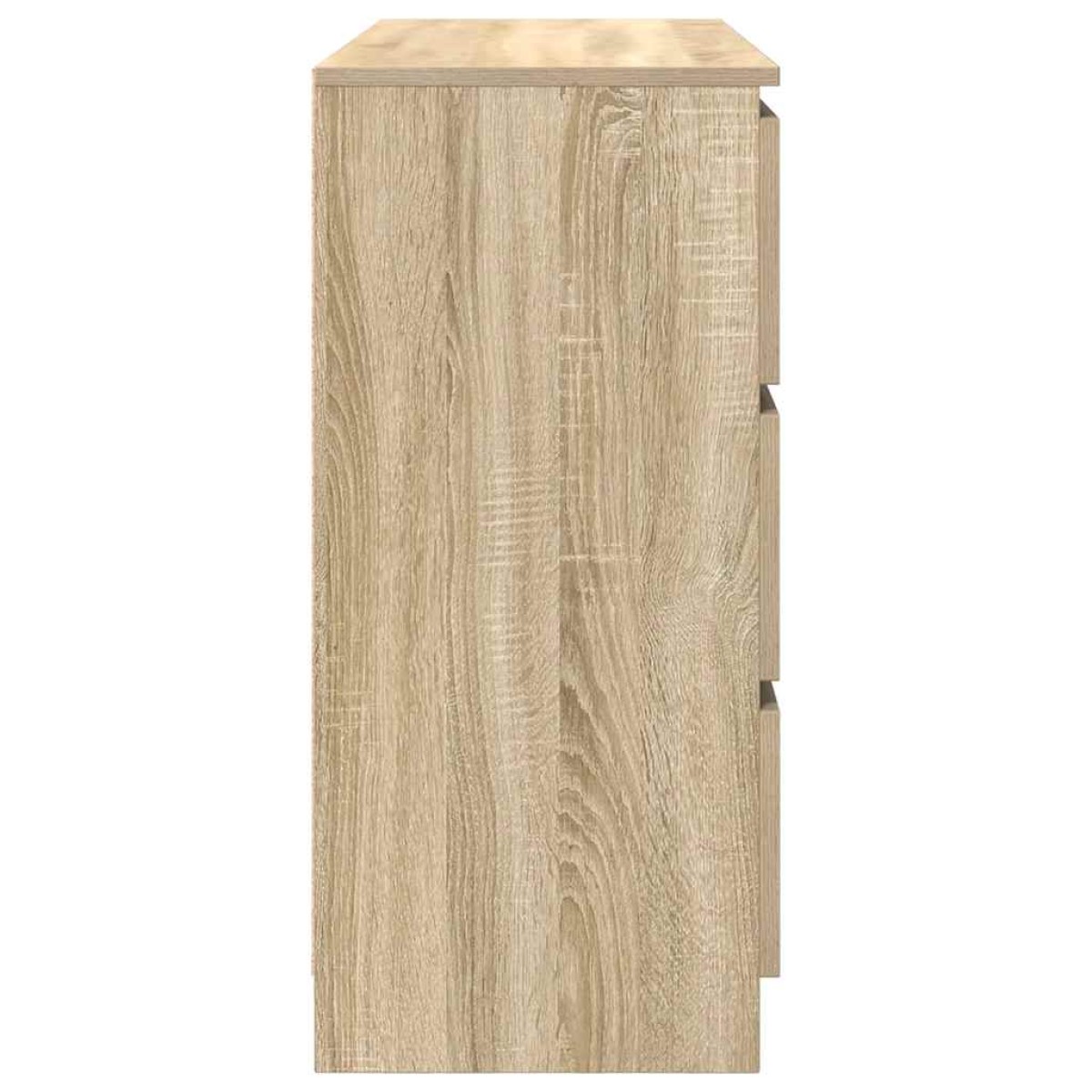 vidaXL Sideboard Sonoma Oak 100x35x76 cm Κατασκευασμένο ξύλο