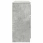 vidaXL Sideboard Μπετόν Γκρι 100x35x76 cm Κατασκευασμένο ξύλο
