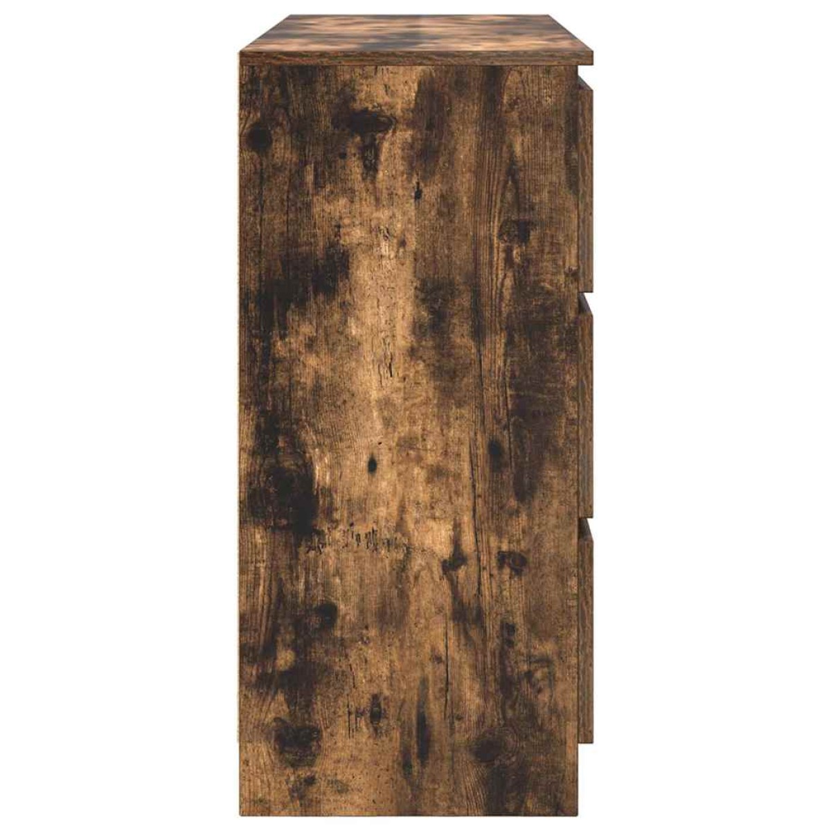 vidaXL Sideboard Καπνιστή δρυς 100x35x76 cm Κατασκευασμένο ξύλο