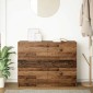 vidaXL Sideboard Παλιό ξύλο 100x35x76 cm Ξύλο μηχανής