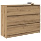 vidaXL Sideboard Artisan Oak 100x35x76 cm Κατασκευασμένο ξύλο