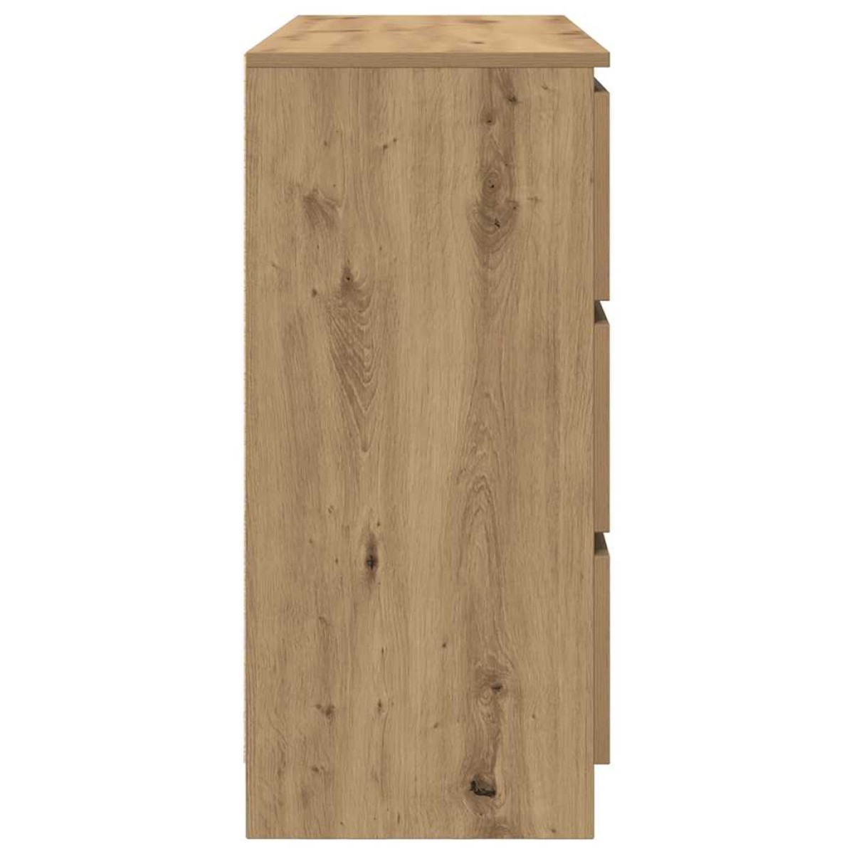vidaXL Sideboard Artisan Oak 100x35x76 cm Κατασκευασμένο ξύλο