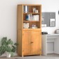 vidaXL Σετ Αποθηκευτικών Επίπλων 2 τμχ. Φυσικό 80 x 35 x 185 εκ