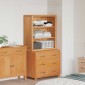 vidaXL Σετ Αποθηκευτικών Επίπλων 2 τμχ. Καφέ 80 x 50 x 160 εκ