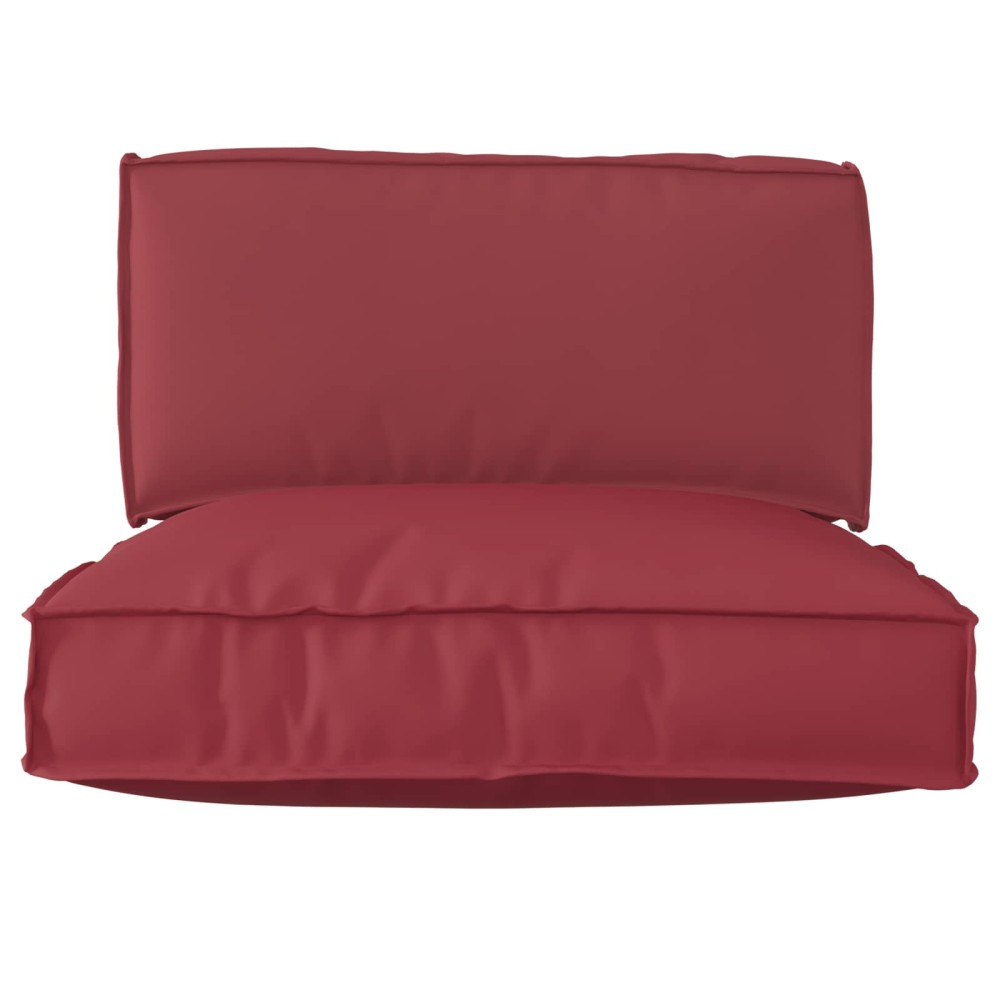 vidaXL Σετ Μαξιλαριών Πάγου Ύφασμα Όξφορντ Taupe 80 x 80 x 52 εκ.