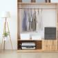 vidaXL Κουτιά Αποθήκευσης 2 τεμ. Ανθρακί 43 x 34 x 23 εκ. Υφασμάτινα