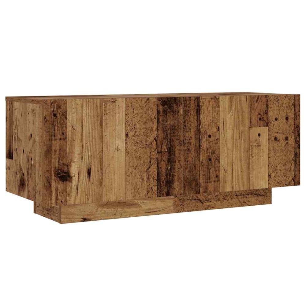 vidaXL Κομοδίνο παλιό ξύλο 100x35x40 εκ. από Επεξεργασμένο Ξύλο