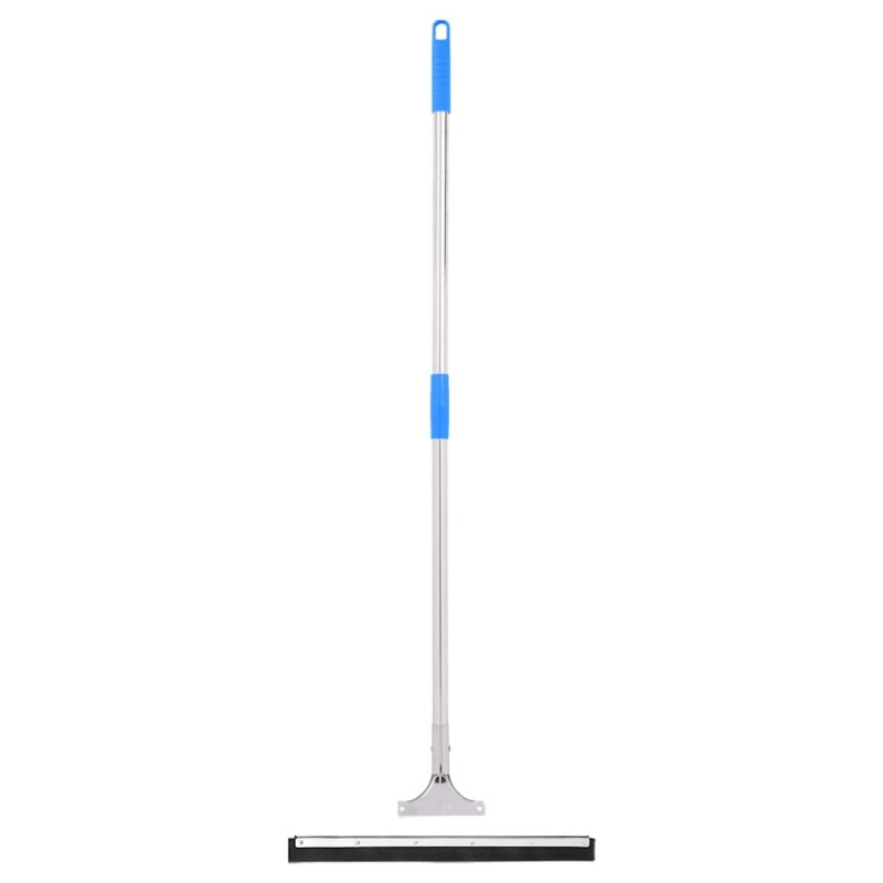 vidaXL Κεφαλή Σκουπίσματος Δαπέδου 45x122,5 εκ. Ατσάλι/Καουτσούκ