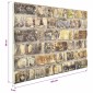 vidaXL Πάνελ Τοίχου 3D 10 τεμ. Σχέδιο Τούβλα Πολύχρωμο EPS