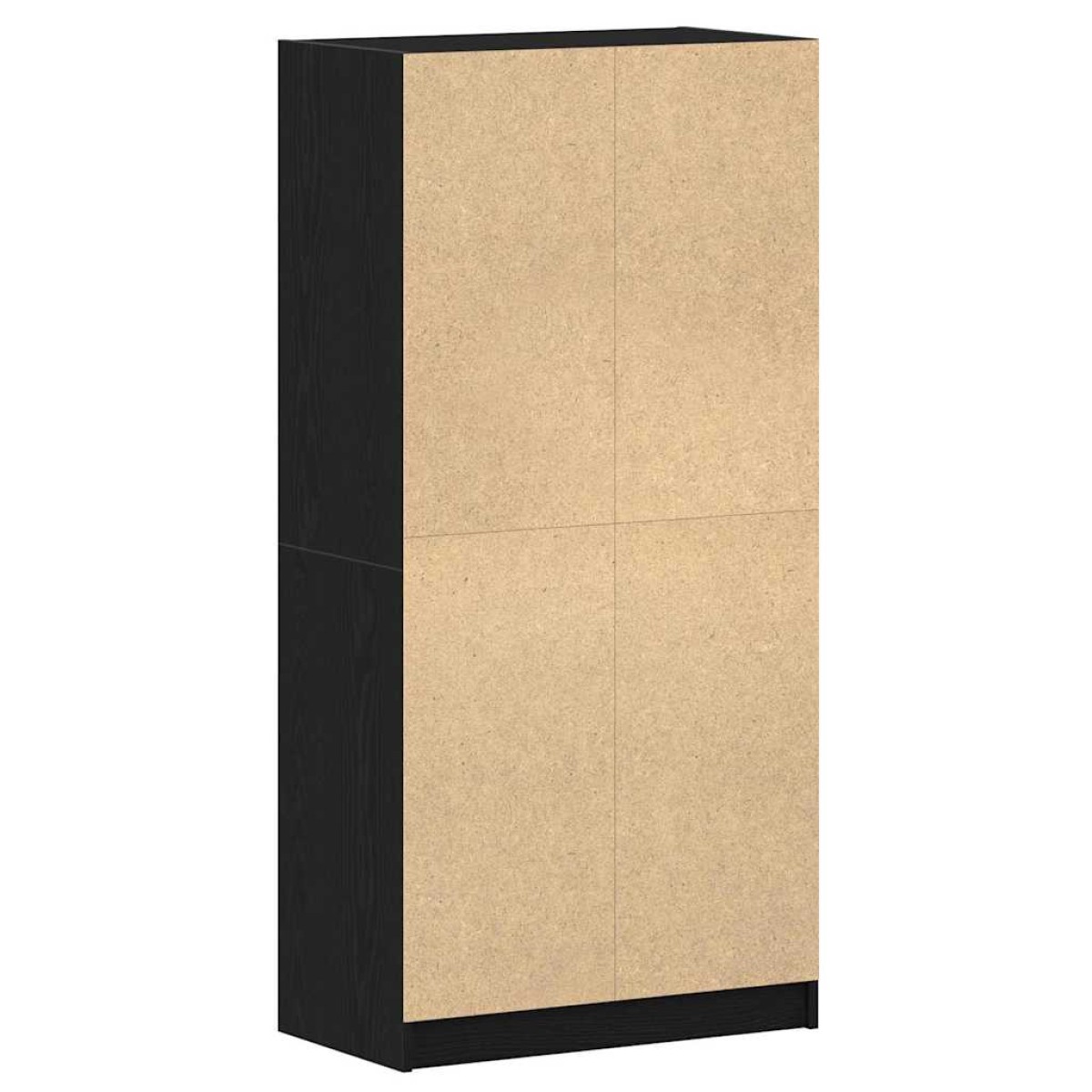 vidaXL Highboard Μαύρη Οξυά 68 x 37 x142 εκ.
