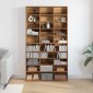 vidaXL Ντουλάπα CD Παλαιό ξύλο 101 x 23 x 177,5 εκ Επεξεργασμένο Ξύλο