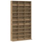 vidaXL Ντουλάπα CD Artisan Oak 101 x 23 x 177,5 εκ Επεξεργασμένο Ξύλο