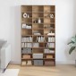 vidaXL Ντουλάπα CD Artisan Oak 101 x 23 x 177,5 εκ Επεξεργασμένο Ξύλο
