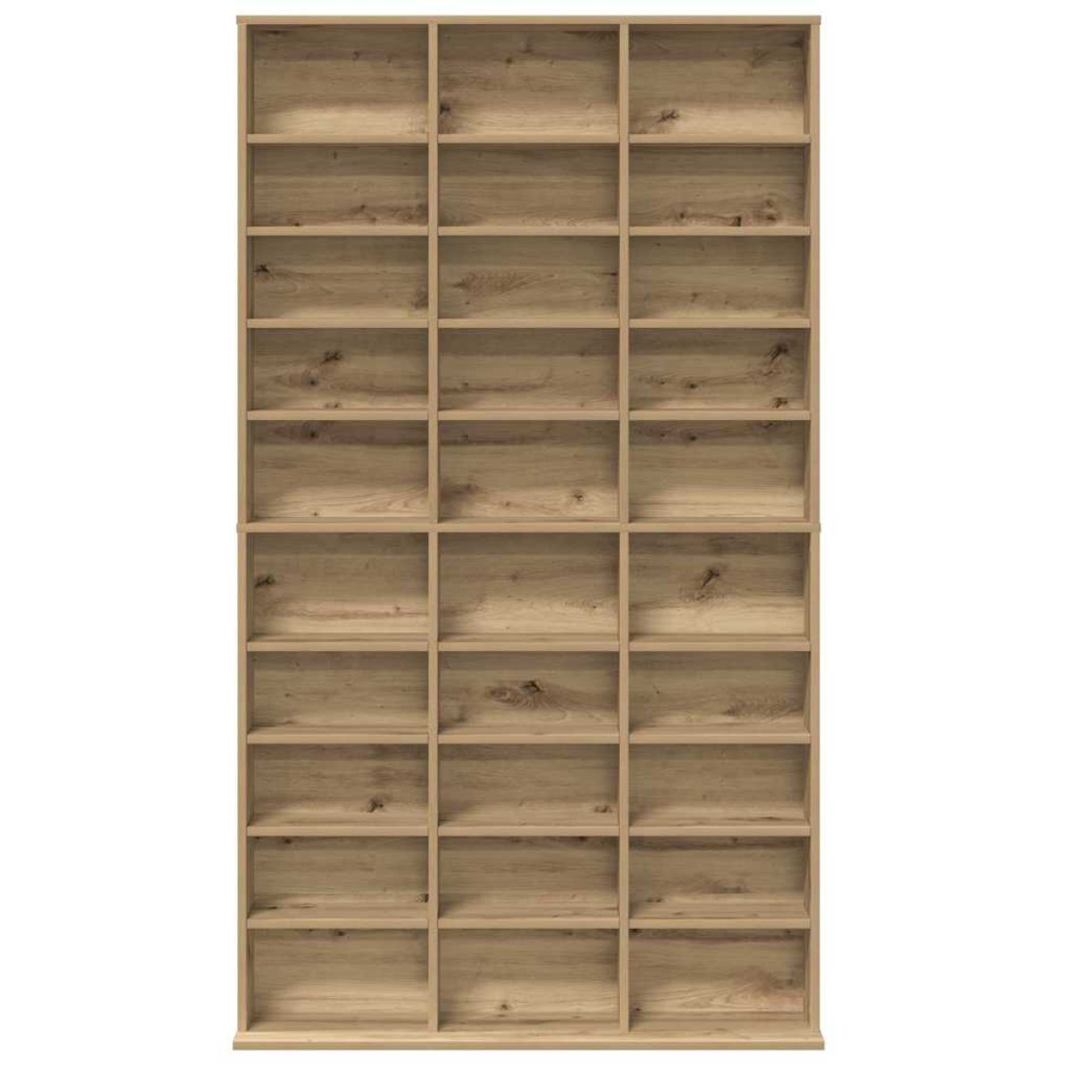 vidaXL Ντουλάπα CD Artisan Oak 101 x 23 x 177,5 εκ Επεξεργασμένο Ξύλο