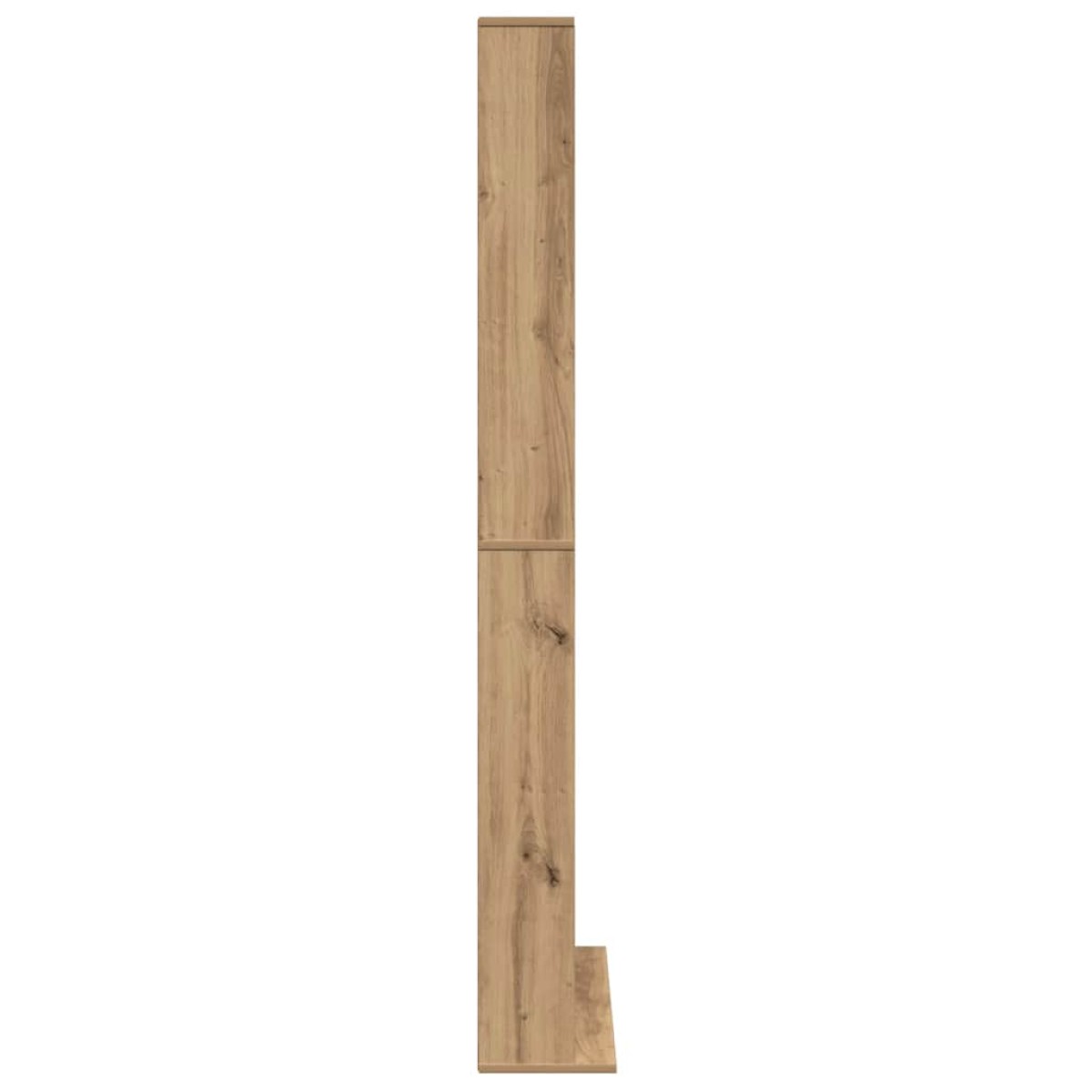 vidaXL Ντουλάπα CD Artisan Oak 101 x 23 x 177,5 εκ Επεξεργασμένο Ξύλο