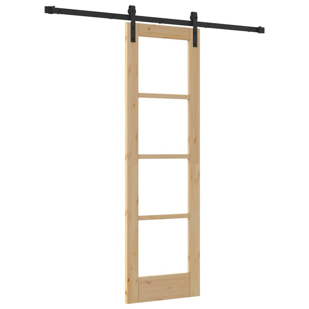 vidaXL Συρόμενη Πόρτα ORKDAL Φυσικό 61 x 198,5 εκ.